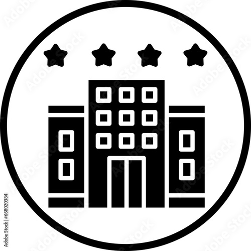 4 Star Hotel Icon Style