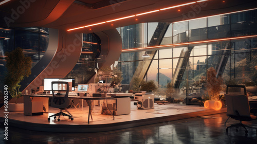 Revolutionary VR-Enabled Office Space Design