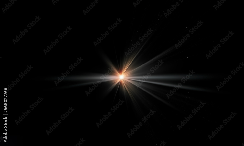 Beautiful light flares. Glowing streaks on dark background Beautiful light flares. Glowing streaks on dark background