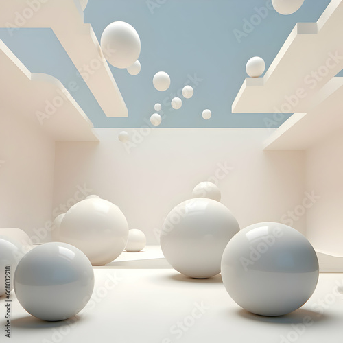3d render of a person holding a ball