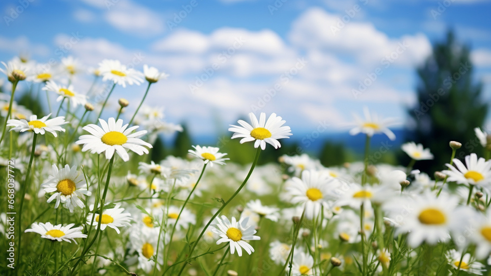 daisy flower garden