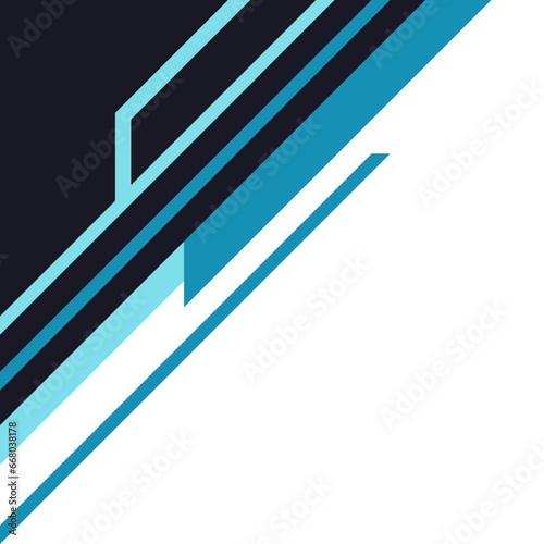 Modern Geometric Corner