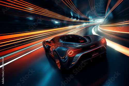 car in motion blur © Nature creative