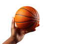Basketball Spinning Fingertip on Transparent Background Isolated on Transparent or White Background, PNG