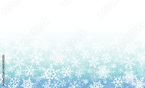 雪の結晶グラデーション背景