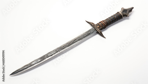 sword isolated on white