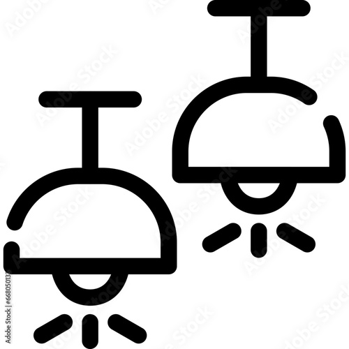 Ceiling Lamp Icon
