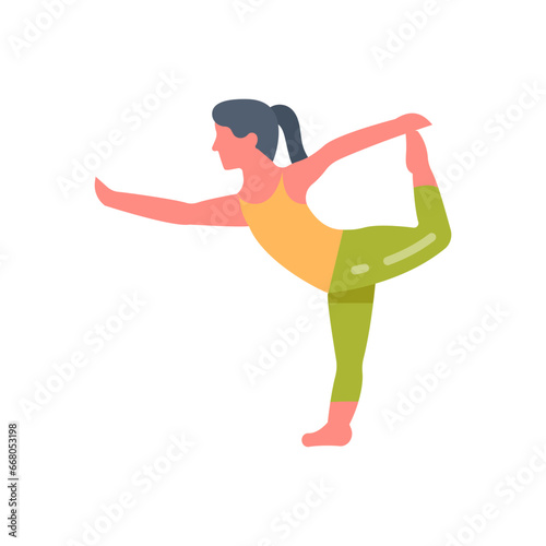 Dance Pose Icon in vector. illustration