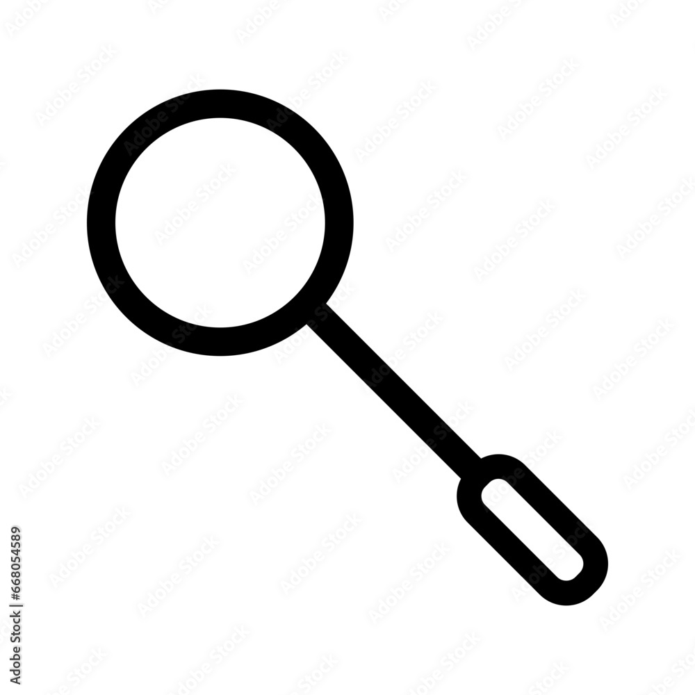 Search Icon Vector. Outline Search Sign. Isolated Contour Symbol Illustration Search Icon Vector. Outline Search Sign. Isolated Contour Symbol Illustration