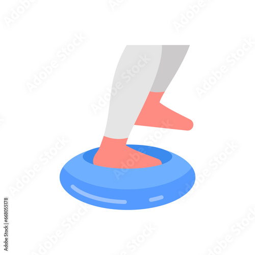 Garland Pose Icon in vector. illustration

