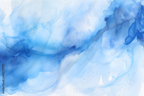 abstract blue background with smoke