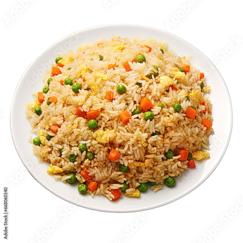 Fried Rice Isolated