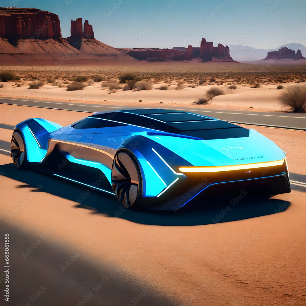 Φωτογραφία Autonomous vehicles redefine transportation and industry across land, sea, air, and space, offering efficiency, safety, and environmental benefits in AI-generated depictions