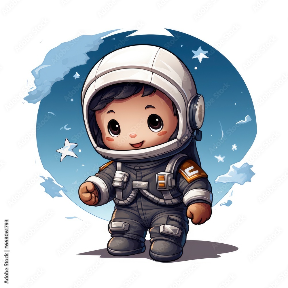 Astronaut Playing Paper Plane Cartoon,Cartoon Illustration, For Printing Astronaut Playing Paper Plane Cartoon,Cartoon Illustration, For Printing