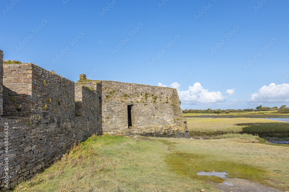 Carrigafoyle, Ireland - October 1 2023 Carrigafoyle, Ireland - October 1 2023