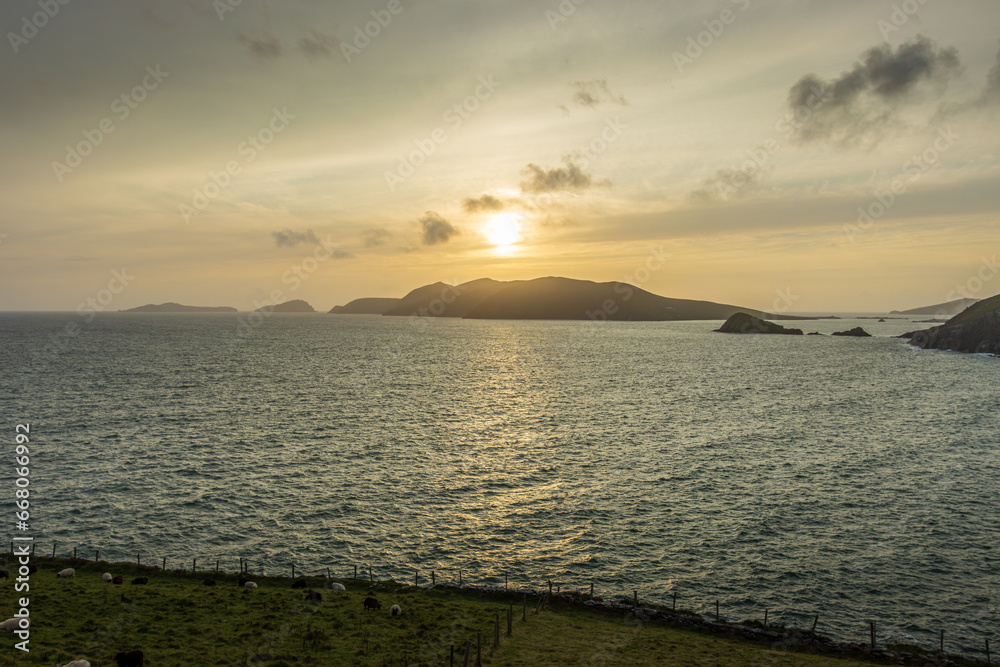 Dingle, Ireland - October 1 2023 Dingle, Ireland - October 1 2023