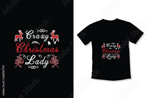 Crazy Christmas Lady