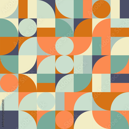 abstract background with circles geometric
