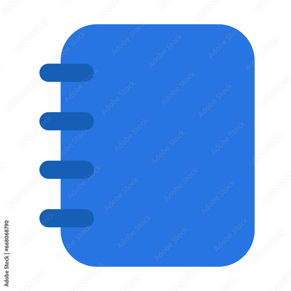 Notebook flat icon 