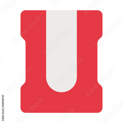 Sharpener flat icon 