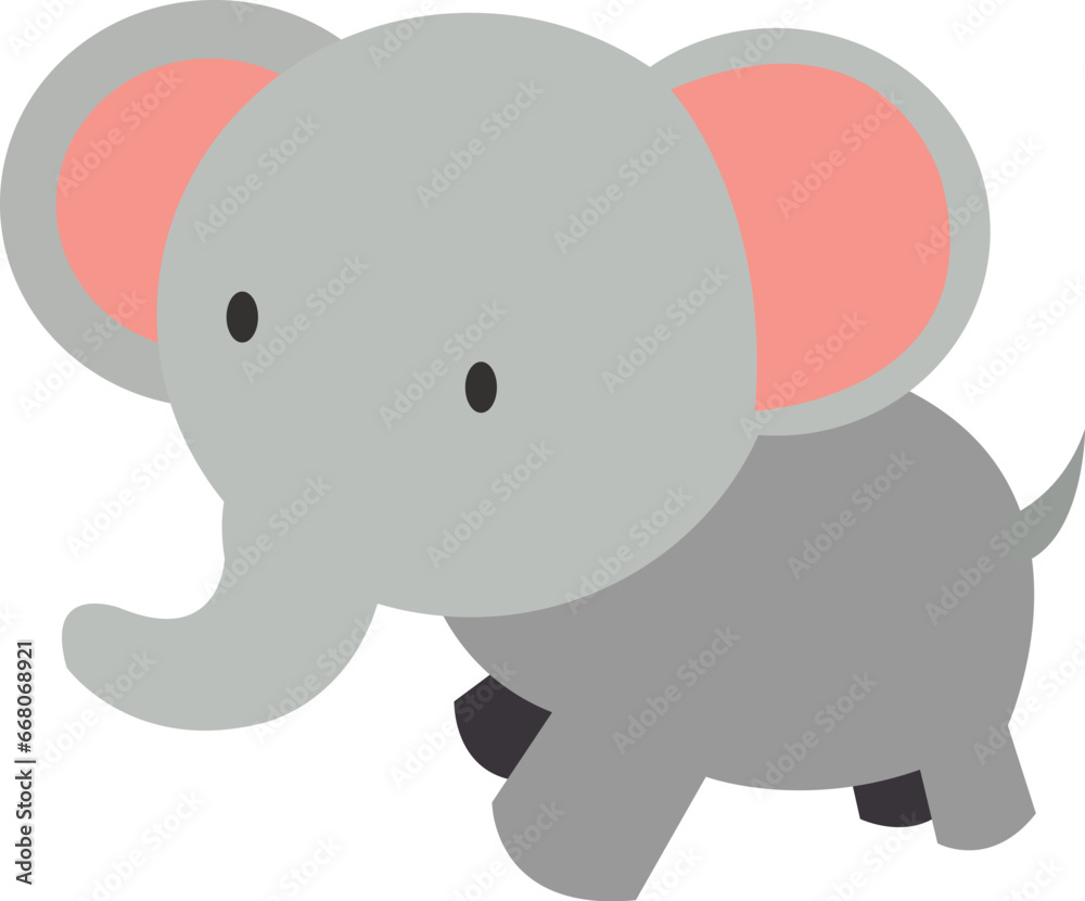illustration of animal elephant