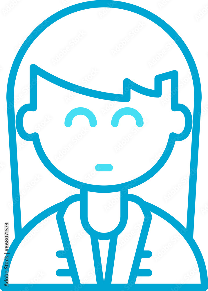 Girl Character Icon Illustration
Girl Character Icon Illustration