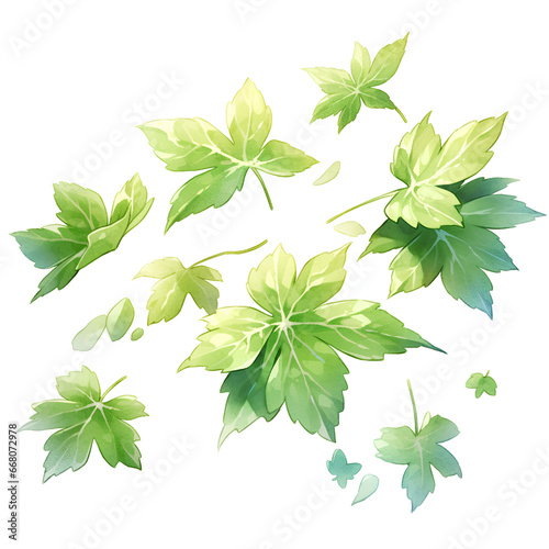 set of leaves Generative AI