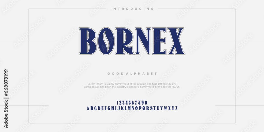 Abstract Fashion font alphabet. Minimal modern urban fonts for logo, brand etc. Typography typeface uppercase lowercase and number. vector illustration Abstract Fashion font alphabet. Minimal modern urban fonts for logo, brand etc. Typography typeface uppercase lowercase and number. vector illustration