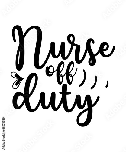 nurse off duty svg