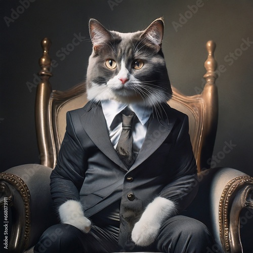 Business cat (ID: 668073911)