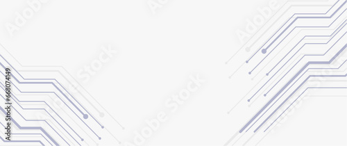 abstract diagonal electronic pcb line path layers with copyspace for text, modern tech or science vector illustration