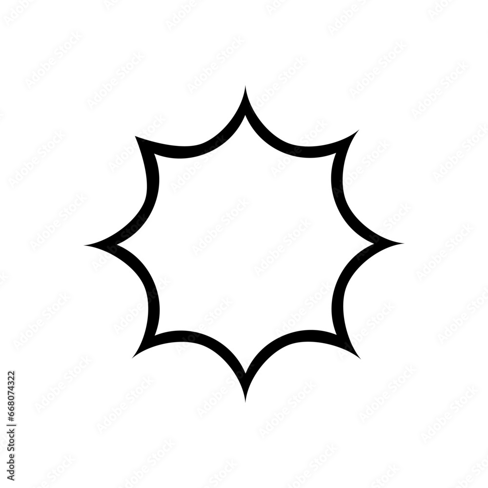 Sparkles icon vector. Twinkling stars illustration sign. Shining burst symbol. Star logo. Sparkles icon vector. Twinkling stars illustration sign. Shining burst symbol. Star logo.
