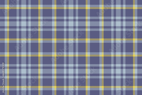 Plaid background, check seamless pattern. Vector fabric texture for textile print, wrapping paper, gift card or wallpaper.