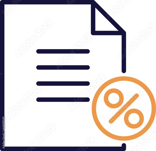 Loan agreement icon