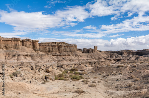 Yadan Landform on the Desert of Xinjiang  China