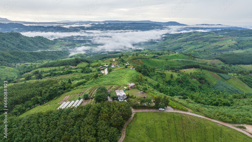 Mountain village, Ban Nam Chuang, Phitsanulok Province, Thailand