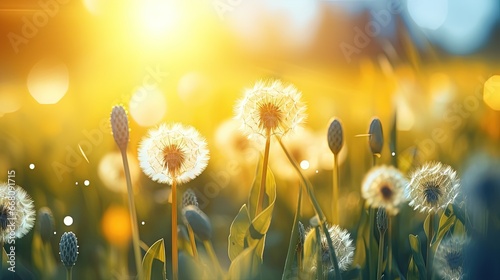 Soft focused macro image of...