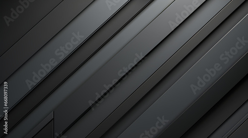 Futuristic Techscape: Abstract Grey and Black Background with Flat Design, Ideal for illustrations, High-tech visuals, Contemporary flat design