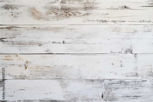 texture of old, damaged, cracked wood bleached with white paint with knots in a boho style