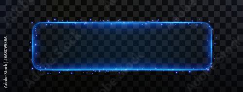 Collection of futuristic hud light blue frame powder size dust. Technological background. Light glass blue frames square, oval, rectangle, circle. HUD PNG. Vector Illustration.	
