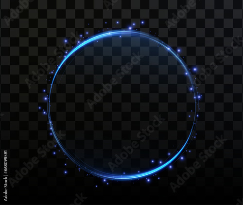 Collection of futuristic hud light blue frame powder size dust. Technological background. Light glass blue frames square, oval, rectangle, circle. HUD PNG. Vector Illustration.	
