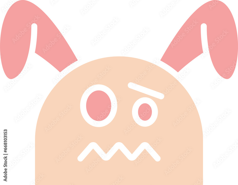 Nervous Rabbit Emoji
