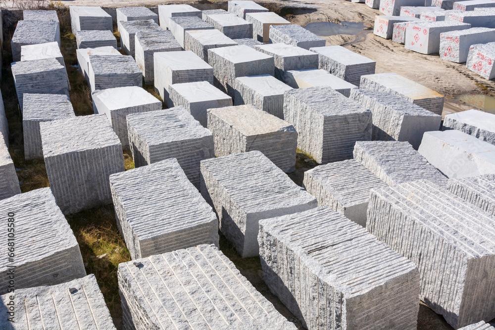 granite blocks
