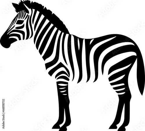 Zebra Flat Icon