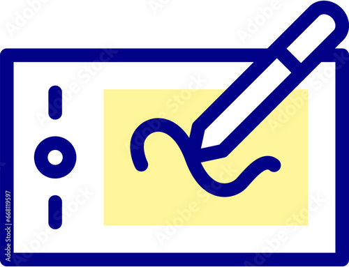 3d graphic of a person with a symbol on a white background