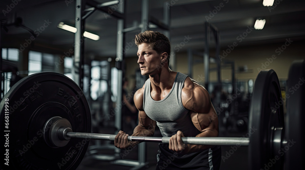 Landmine press person doing shoulder presses Landmine press person doing shoulder presses