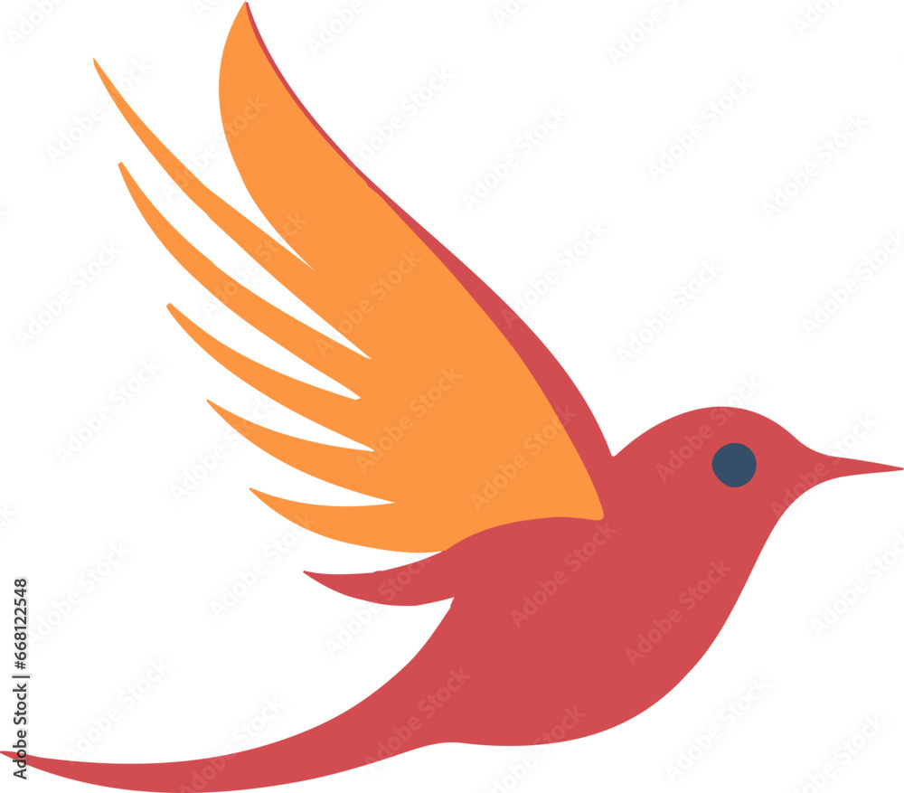 Obraz premium Bird logo icon