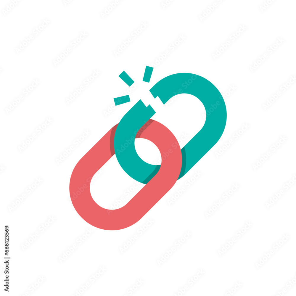 Broken link icon Broken link icon