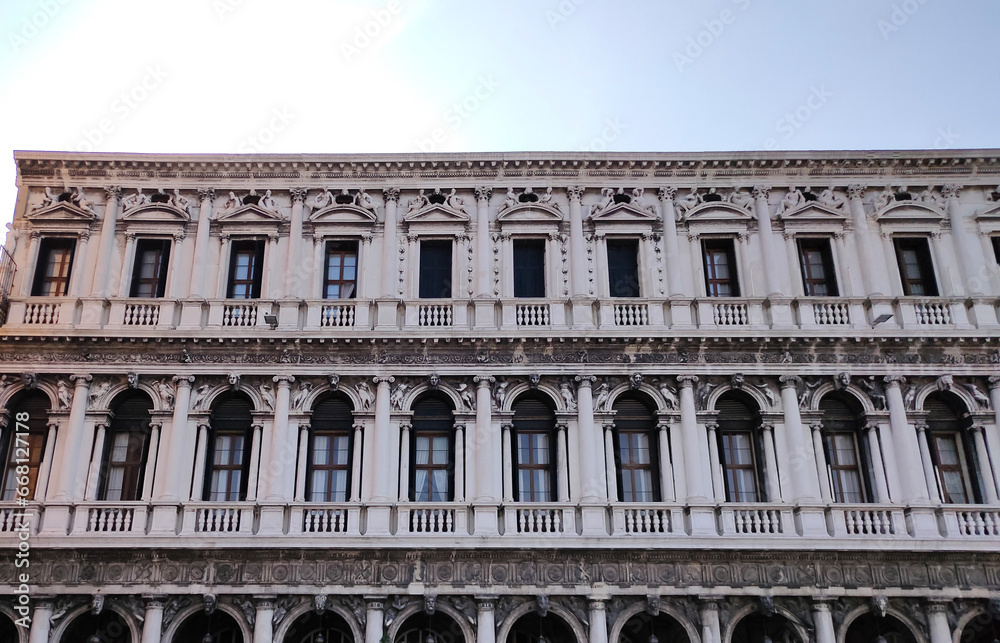 The Museo Correr is a museum in Venice. The building that encloses the far end of the Piazza San Marco