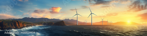 Power wind turbine ocean energy electricity environment
